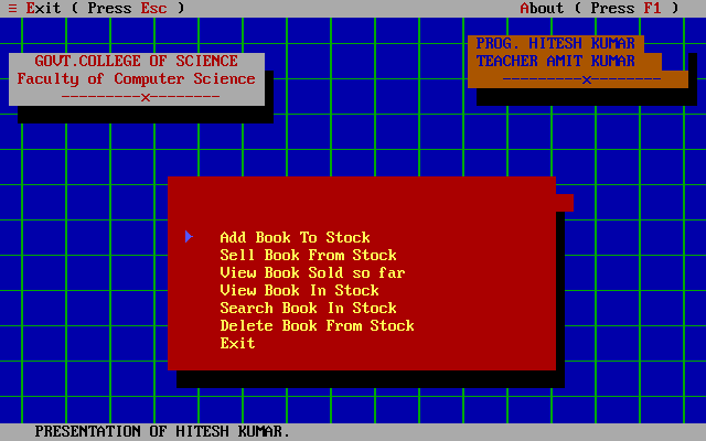 book shop